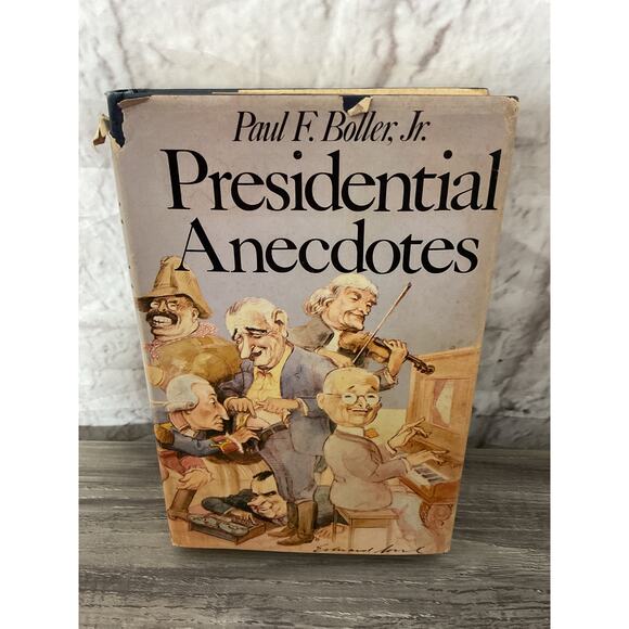 1981 Presidential Anecdotes by Paul F., Jr. Boller Hardback - Picture 1 of 7